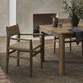 Harry Dining Armchair Double Twisted Paper Cord 25.25W X 22.0 X 33.25H