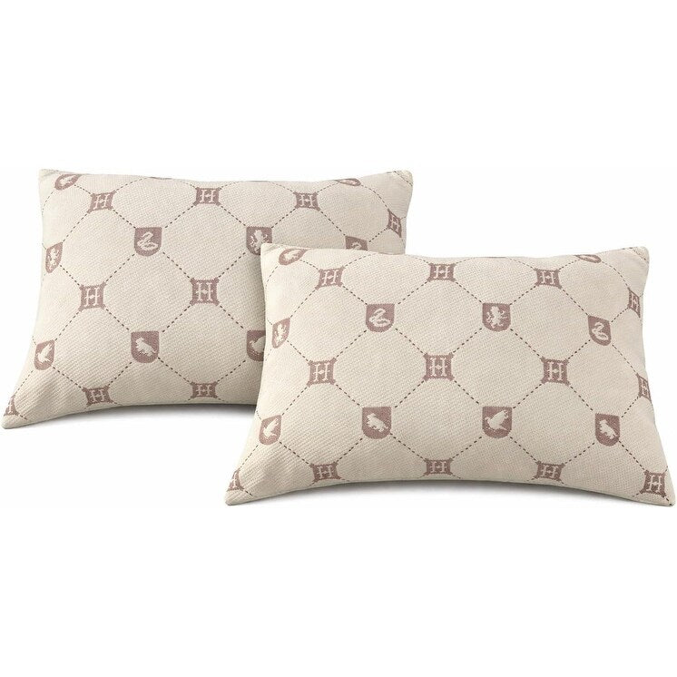 Harry Potter Hogwarts House Crest Pillow Set 2 Pack 20 X 26