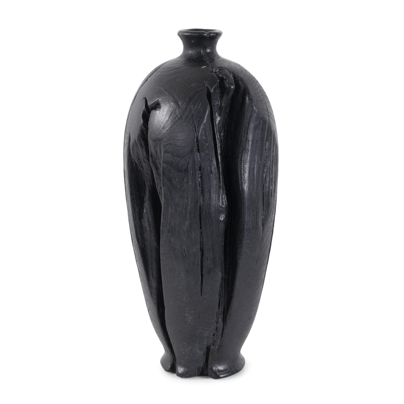 Haru Tall Vase In Black