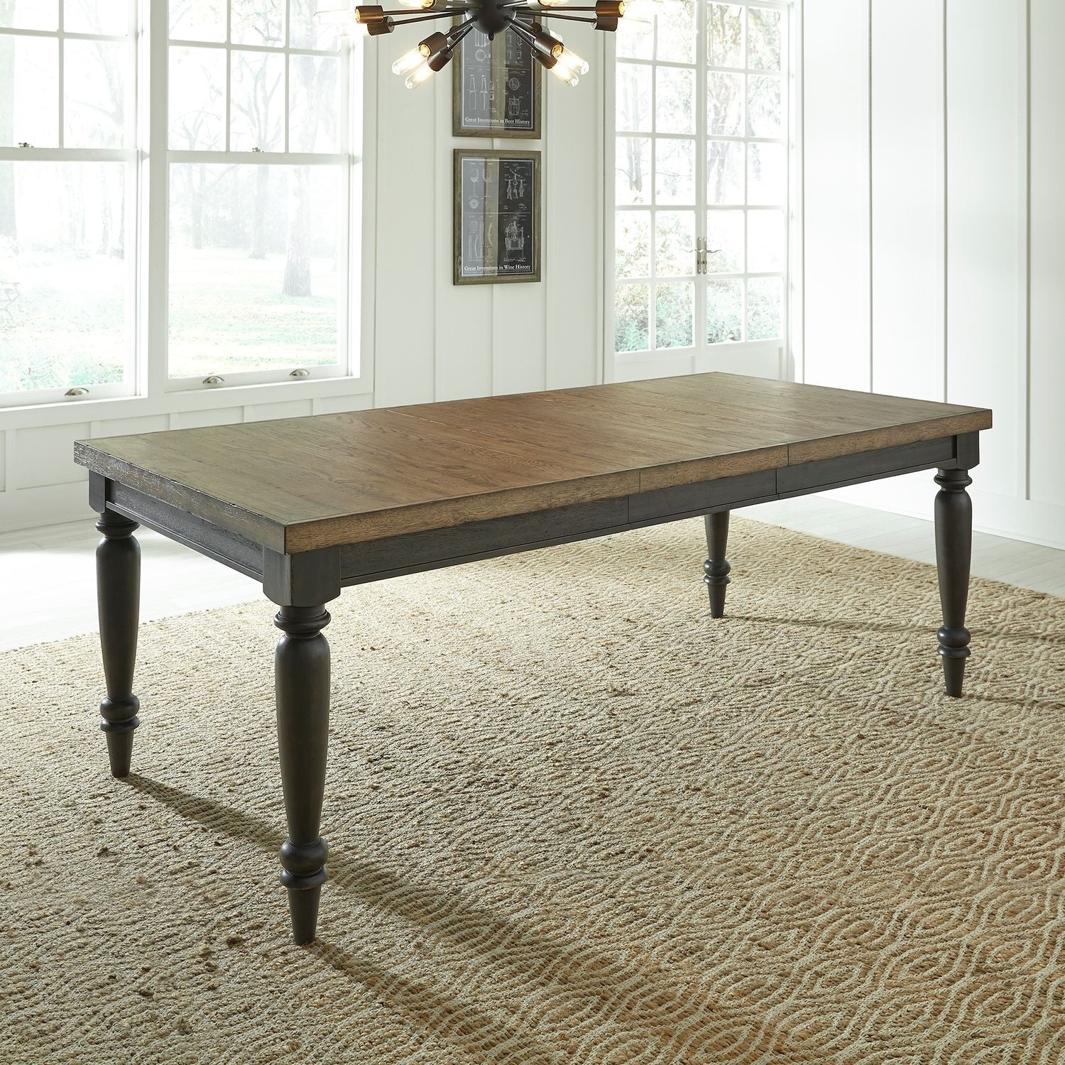 Harvest Home Chalkboard Rectangular Leg Table