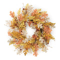 Harvest Oak Leaf Wreath 24 D