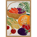 Harvest By Rushati Chowdhury Framed Canvas Wall Art