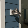 Vaxcel Harwich 8 Outdoor Wall Light Brushed Nickel