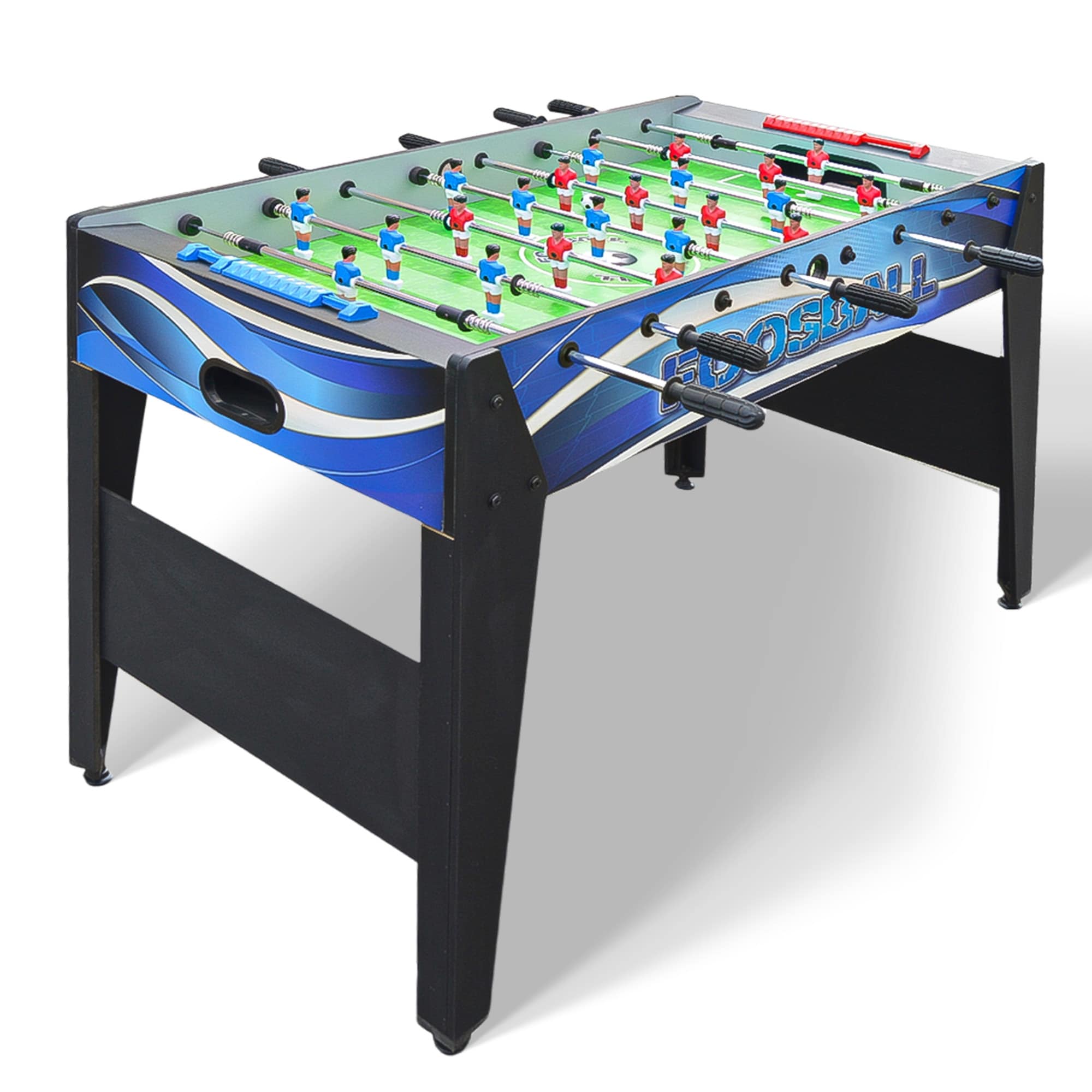 Hathaway Allure 48 In Foosball Table Black And Blue