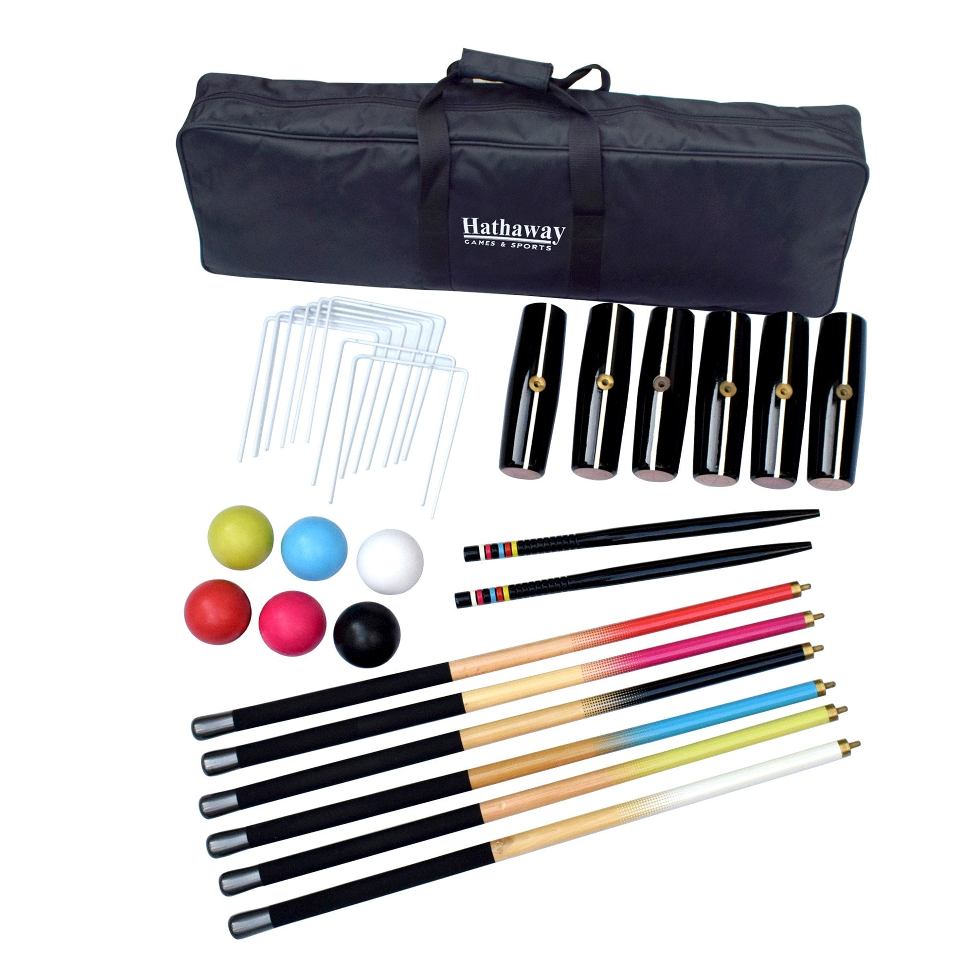 Deluxe 6 Player Croquet Set