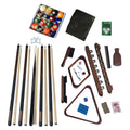 Deluxe Billiards Accessory Kit Walnut Finish