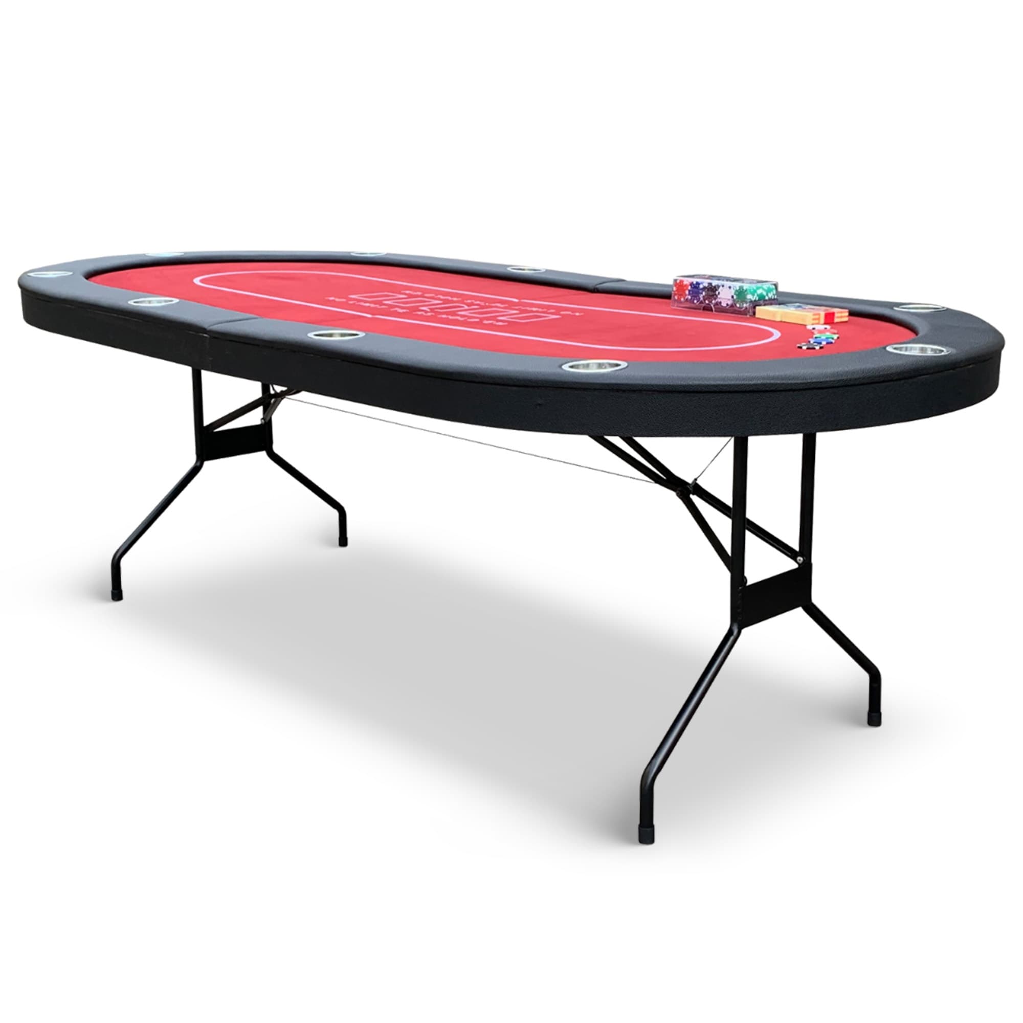 Hathaway Fourth Street Folding Texas Holdem Table