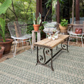 The Curated Nomad Claremont Indoor Outdoor Claremont Geometric Area Rug