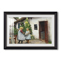 Have You Seen My Kitten 1914 Hans Andersen Brendekilde Custom Framed Print