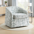 Havenridge 32.5 Jacquard Fabric Swivel Chair With 360 Degree Motion