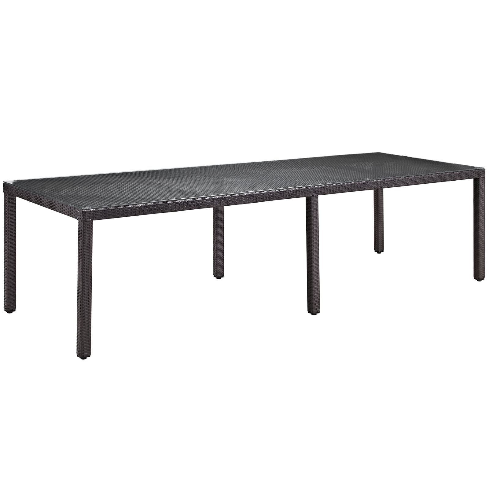Havenside Home Bocabec 114 Inch Outdoor Patio Dining Table