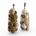 The Curated Nomad Biltmore 2 Piece Dried Sola Ball Set