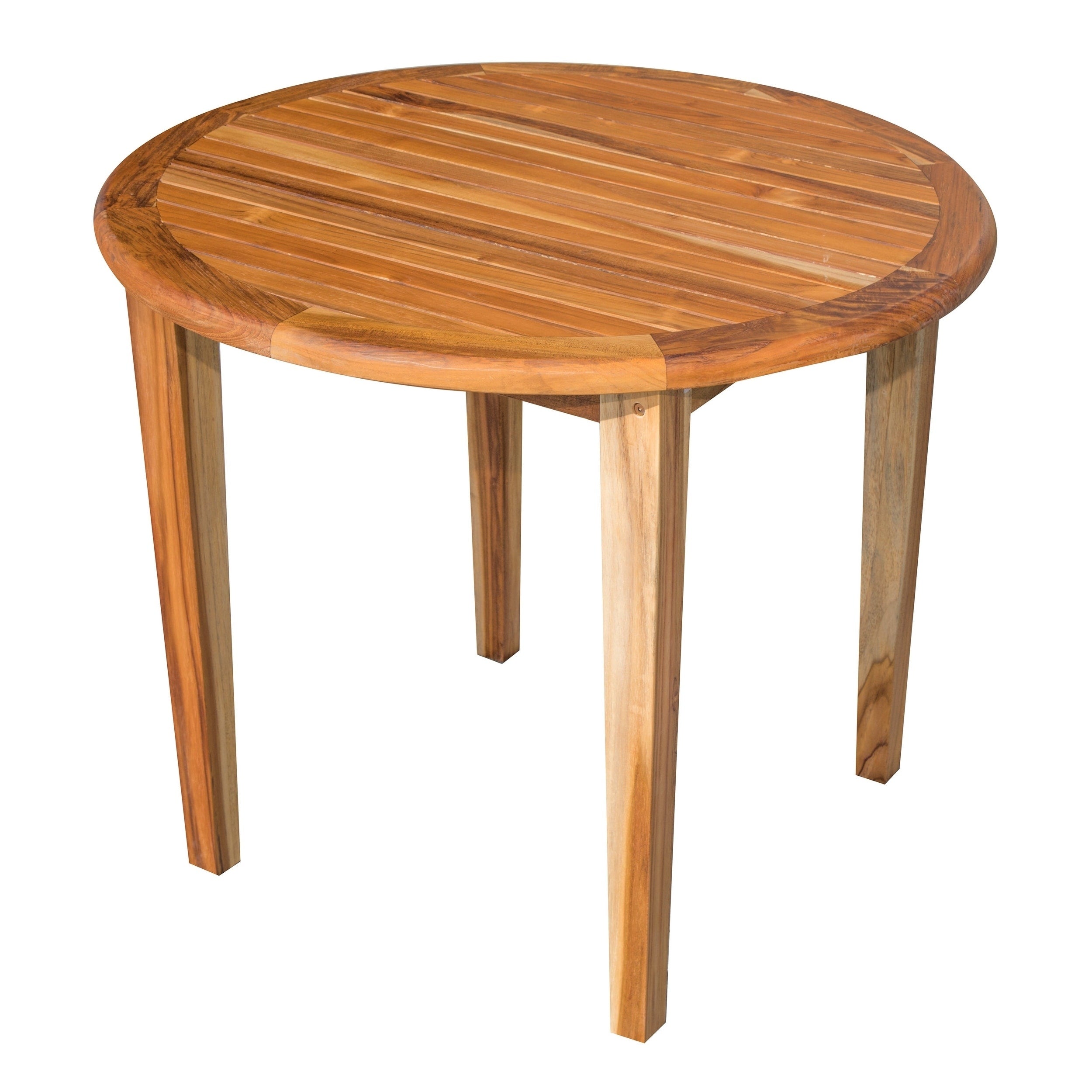 Havenside Home Cabo 36 Inch Round Solid Teak Table