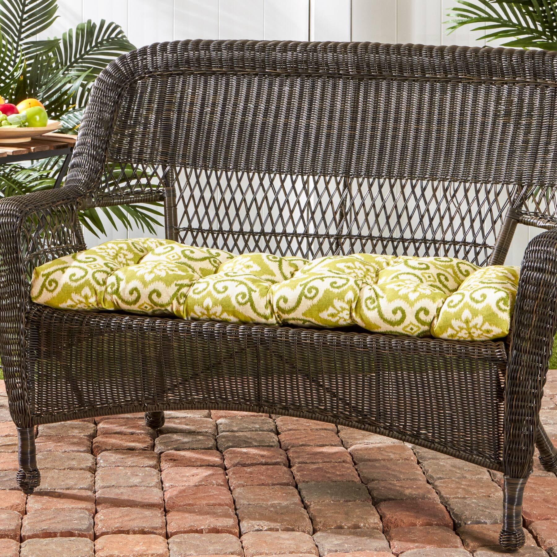 Havenside Home Cocoa Beach 17 Inch X 44 Inch Outdoor Swing Bench Cushion