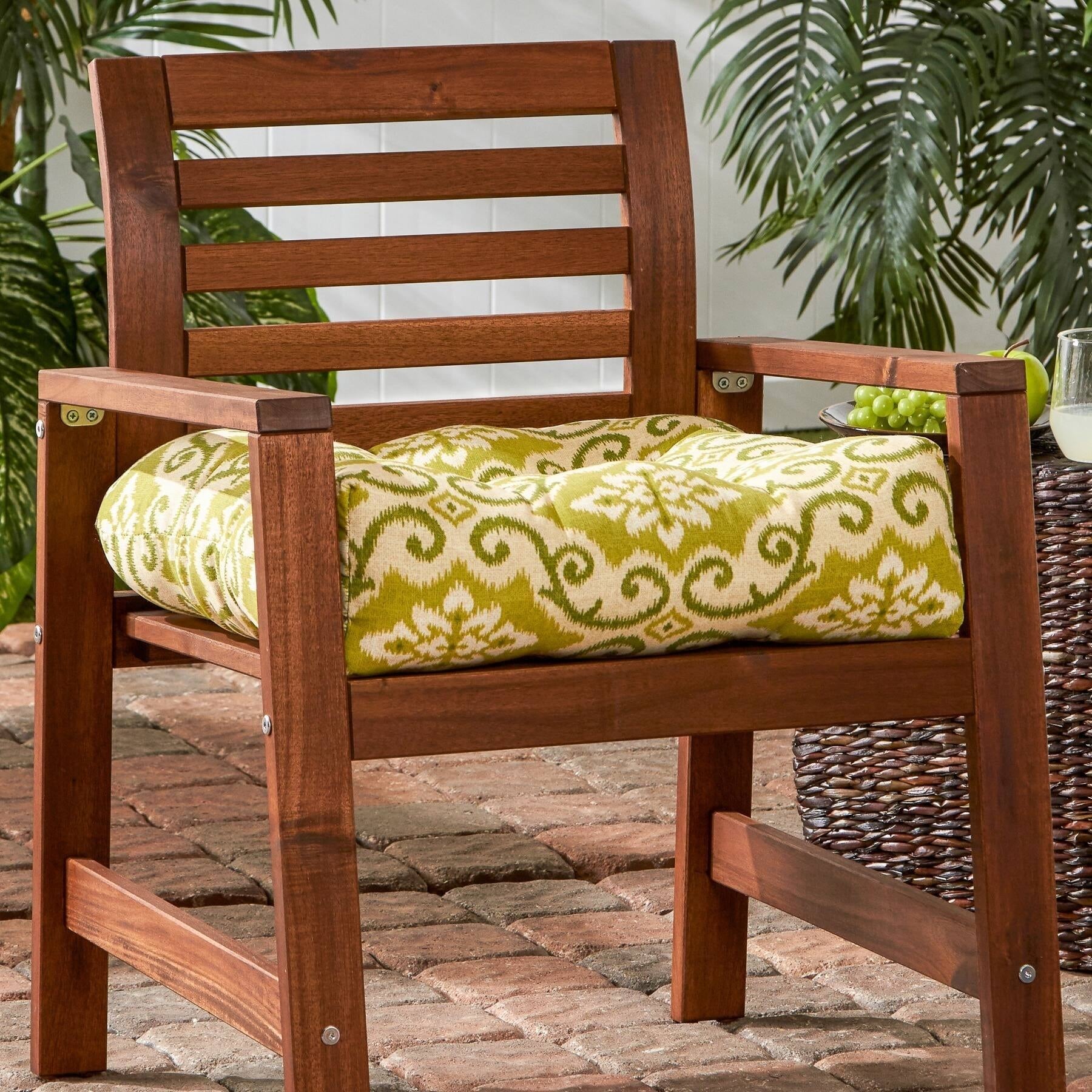 Cocoa Beach Ikat 20 Inch Outdoor Chair Cushion By Havenside Home 20W X 20L