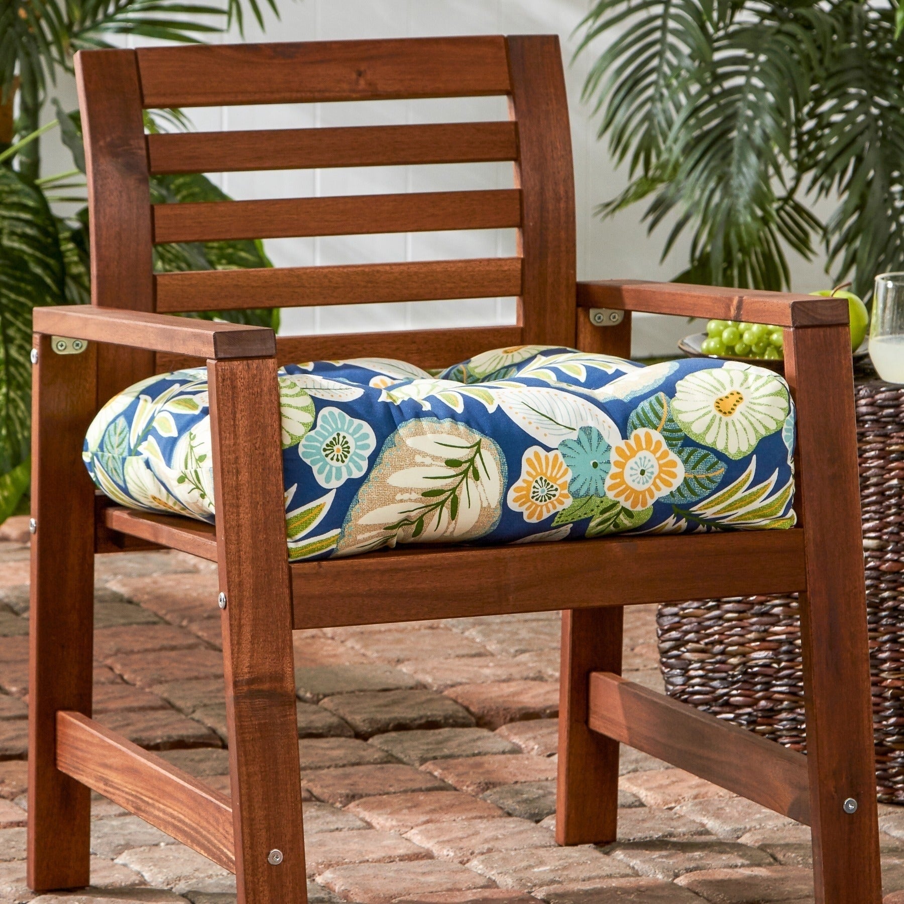 Havenside Home Crescent 20 Inch Outdoor Chair Cushion