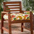 Havenside Home Dana Point 20 Inch Outdoor Floral Chair Cushion