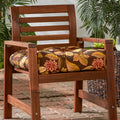 Dana Point Woodsy Floral 20 Inch Outdoor Woodsy Floral Chair Cushion By Havenside Home 20W X 20L