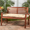 Havenside Home Driftwood 18 Inch X 51 Inch Outdoor Bench Cushion