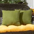 Havenside Home Driftwood Hunter Green 17 Inch Outdoor Accent Pillow Set Of 2