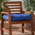 Havenside Home Driftwood Marine Blue 20 Inch Outdoor Chair Cushion