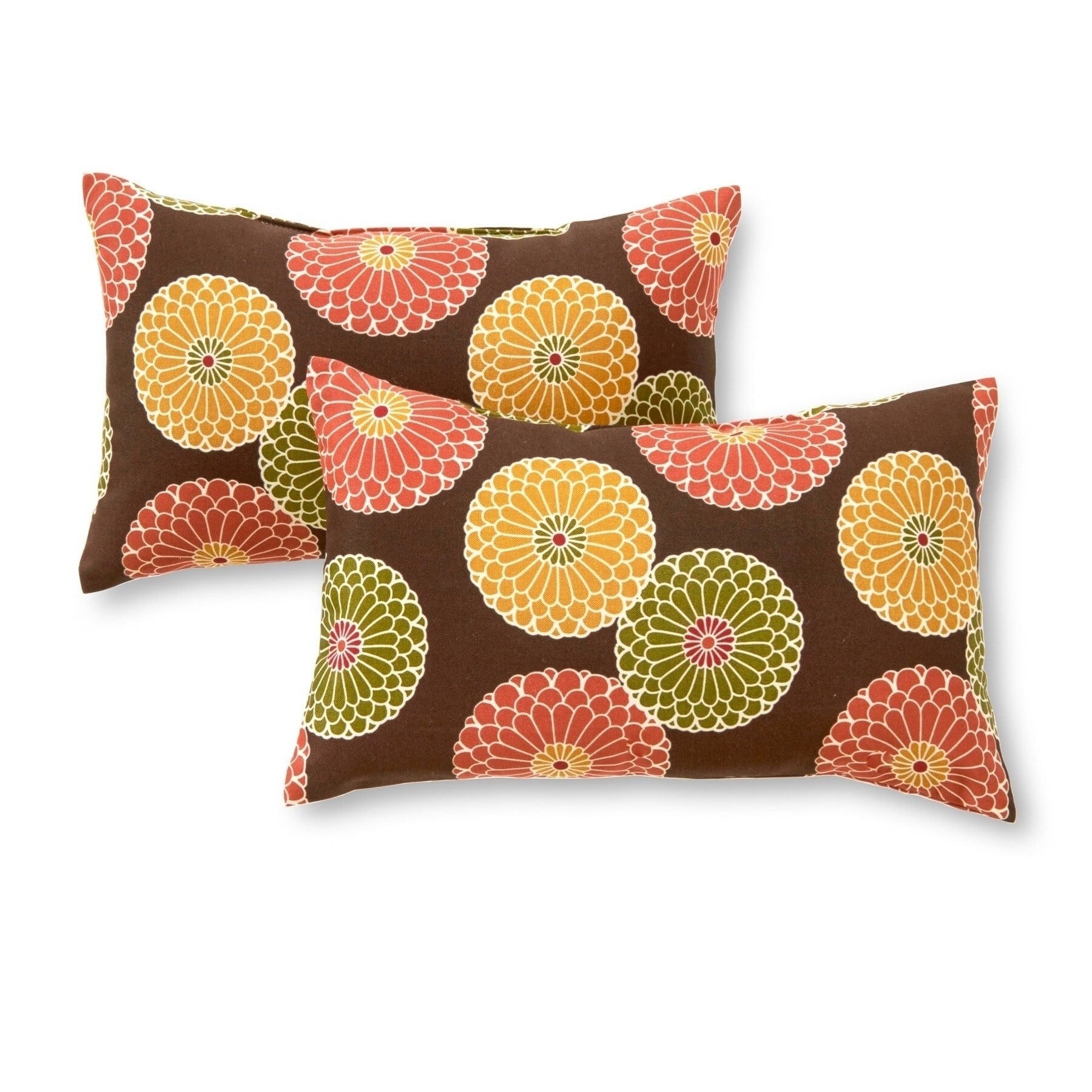 Havenside Home Eastport 19X12 Inch Rectangular Contemporary Outdoor Accent Pillow Set Of 2 12H X 19L