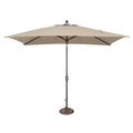 Simplyshade Catalina 6.6X10 Rectangle Push Button Tilt Umbrella