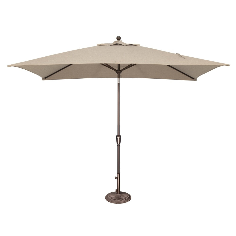 Simplyshade Catalina 6.6X10 Rectangle Push Button Tilt Umbrella