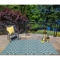 Havenside Home Misquamicut Blue Indoor Outdoor Area Rug 67 X 96