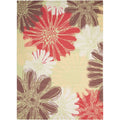 Havenside Home Ogunquit Indoor Outdoor Ivory Rug 79 X 1010