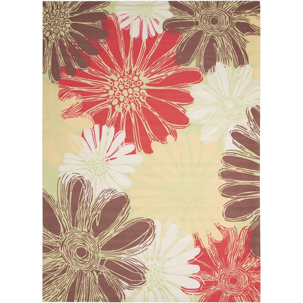 Havenside Home Ogunquit Indoor Outdoor Ivory Rug 79 X 1010