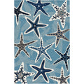 Havenside Home Stonely Starfish Handmade Rug