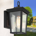 Havenside Home Hawkes Bay 1 Light Black Wall Lamp Outdoor Sconce Lantern