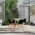 Hawaii Patio 5 Piece Sidestool Bar Set