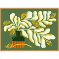 Hawaiian Ginger Blossoms By Kristian Gallagher Framed Canvas Wall Art Print