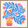 Hawaiian Hibiscus Bouquet By Kristian Gallagher Framed Canvas Wall Art Print