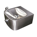 Haws 1105 Single Bubbler Wall Mounted Stainless Steel Drinking Fountain With Satin Finish And 100 Lead Free Waterways.