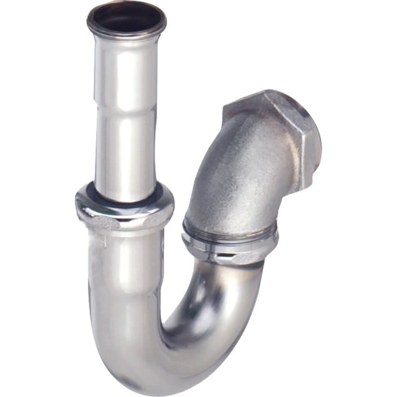 Haws Sp95 P Trap For Use With Wall Mounted Eye And Face Wash Units Chrome