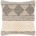Haya Textured Handwoven Bohemian Throw Pillow