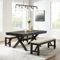 The Gray Barn Granary Slate 3 Piece Dining Set