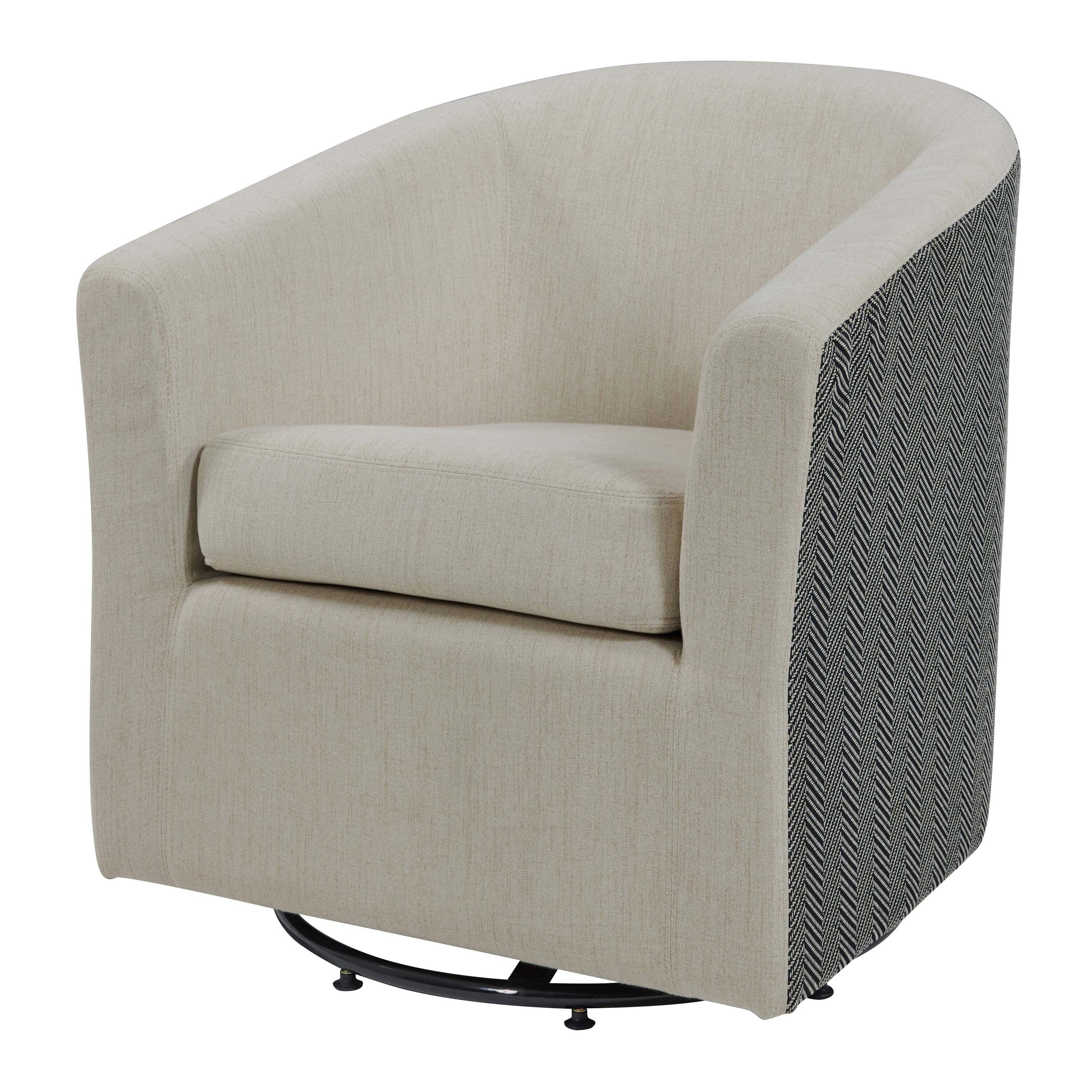 Hayden Fabric Swivel Chair