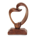 Heart Bond Handmade Modern Art Work Signed By Artisan Suitable For Wedding Gift Unique Decorator In