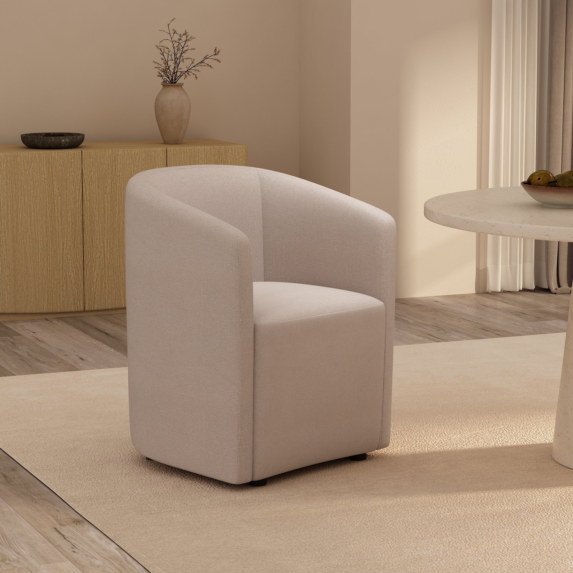 Hearth Upholstered Dining Room Armchair