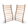 Solid Hemlock Universal Sauna Back Rests Set Of 2