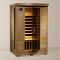 Radiant Saunas 2 Person Hemlock Deluxe Infrared Sauna With 6 Carbon Heaters