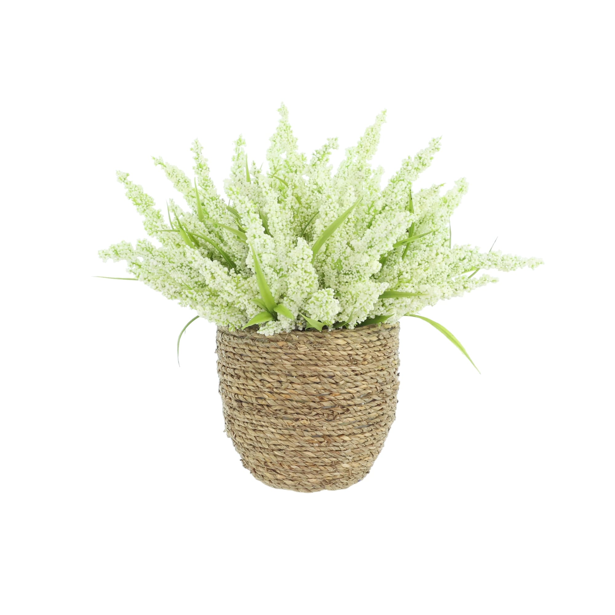 Heather In Strawgrass Pot 12
