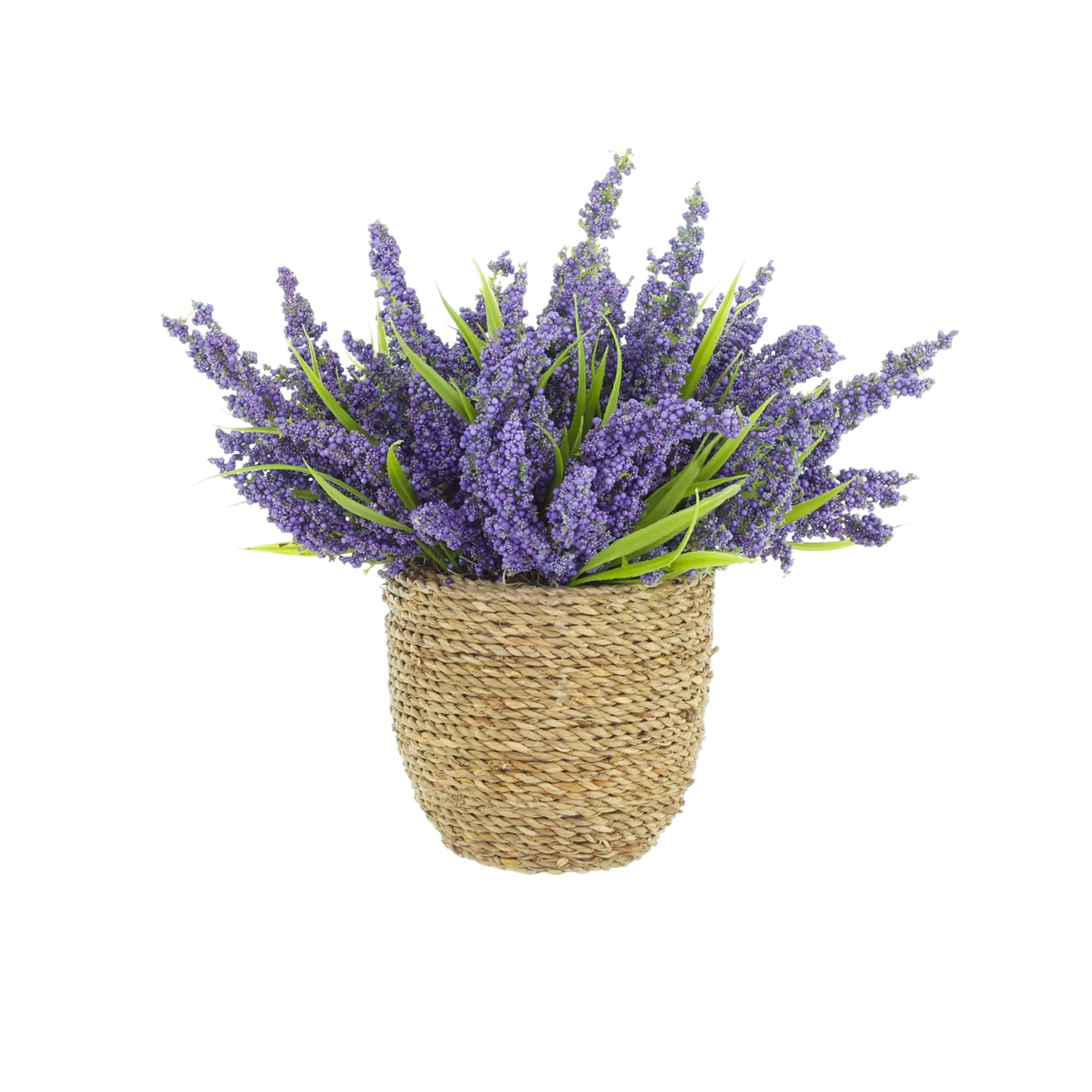 Heather In Strawgrass Pot 12