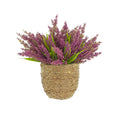 Heather In Strawgrass Pot 12