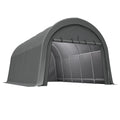 Heavy Duty 12X20 Ft Carport Canopy Commercial Grade Steel Frame Portable Garage Waterproof Outdoor Storage Shed