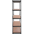 Heavy Duty Garage Shelves Metal Organizer Utility Rack Black
